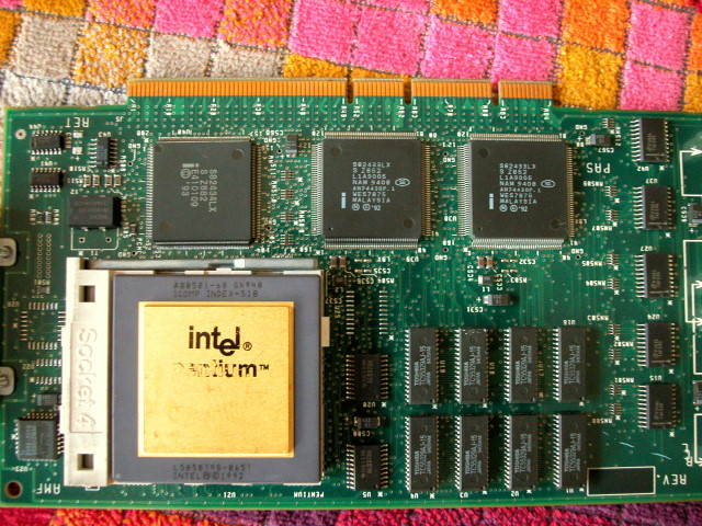 Intel P5 goldcap 60 MHz w/Mercury chipset